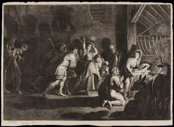The Adoration of the Shepherds at the Birth of Christ